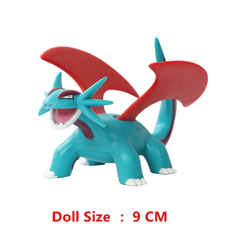 New Pokemon 4-13Cm Cartoons Movie Anime Figure Pikachu Lucario Mewtwo Flying Dragon Pet  Action Figures Model Toy Birthday Gifts Beauty World Shop