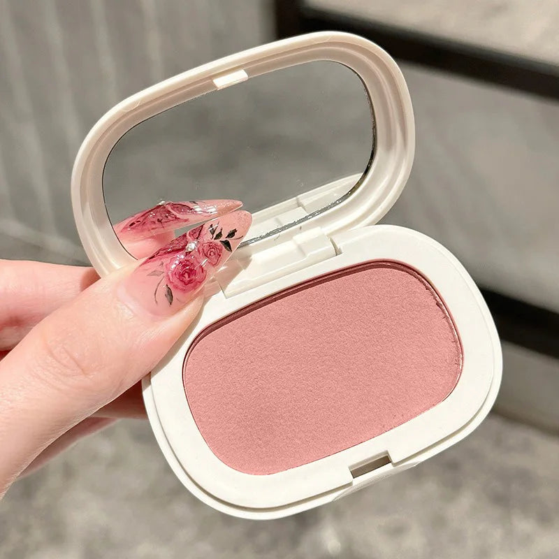 Phantom Bear Single-Color Blush Cream — Mochi Texture, Powder-Free Formula, Low-Saturation, Long-Lasting Natural Matte Finish Beauty Trend Shop