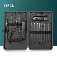 Black 16 PCS SET
