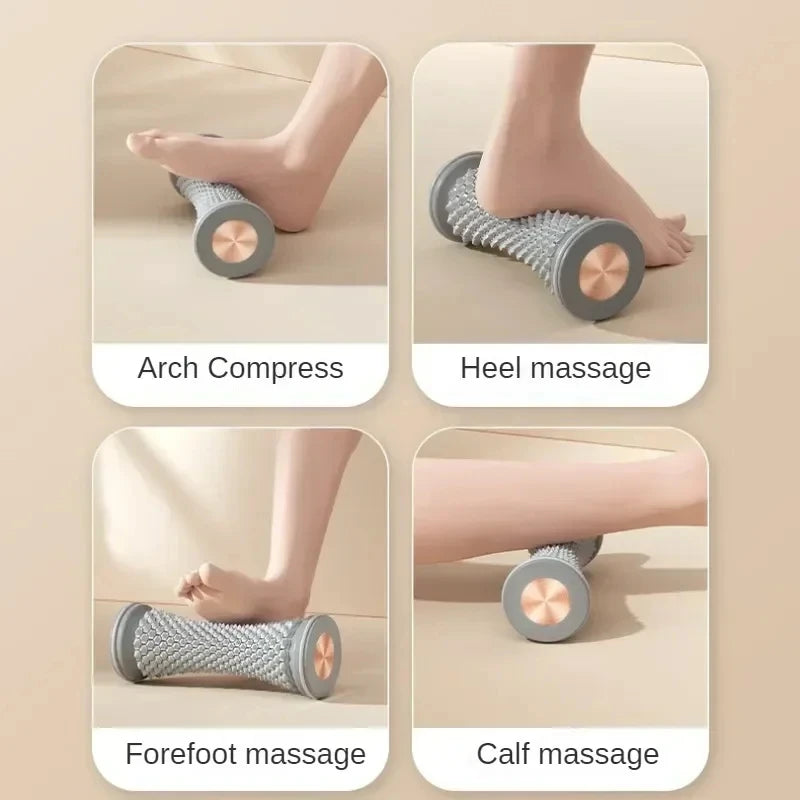 Foot  Roller Yoga Massage Ball Plantar Fascia Roller Muscle Relaxation Care Plastic Manual Foot Massager Beauty World Shop