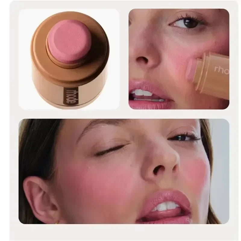 Brand Makeup Blusher Rouge Powder Pocket Blush Lipstick Cheek Hydrating Stick Natural Cream Lip Gloss Cheek Easy Apply Color Beauty World Shop