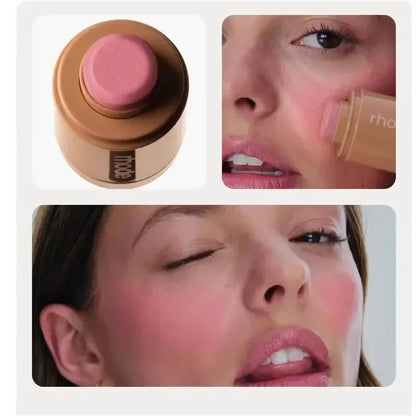 Brand Makeup Blusher Rouge Powder Pocket Blush Lipstick Cheek Hydrating Stick Natural Cream Lip Gloss Cheek Easy Apply Color Beauty World Shop