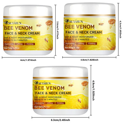 SUYARUN Bee Venom Collagen Anti-Aging Face Cream | Firming Lifting Moisturizer | Wrinkle Reduction | 24H Hydration. Beauty World Shop
