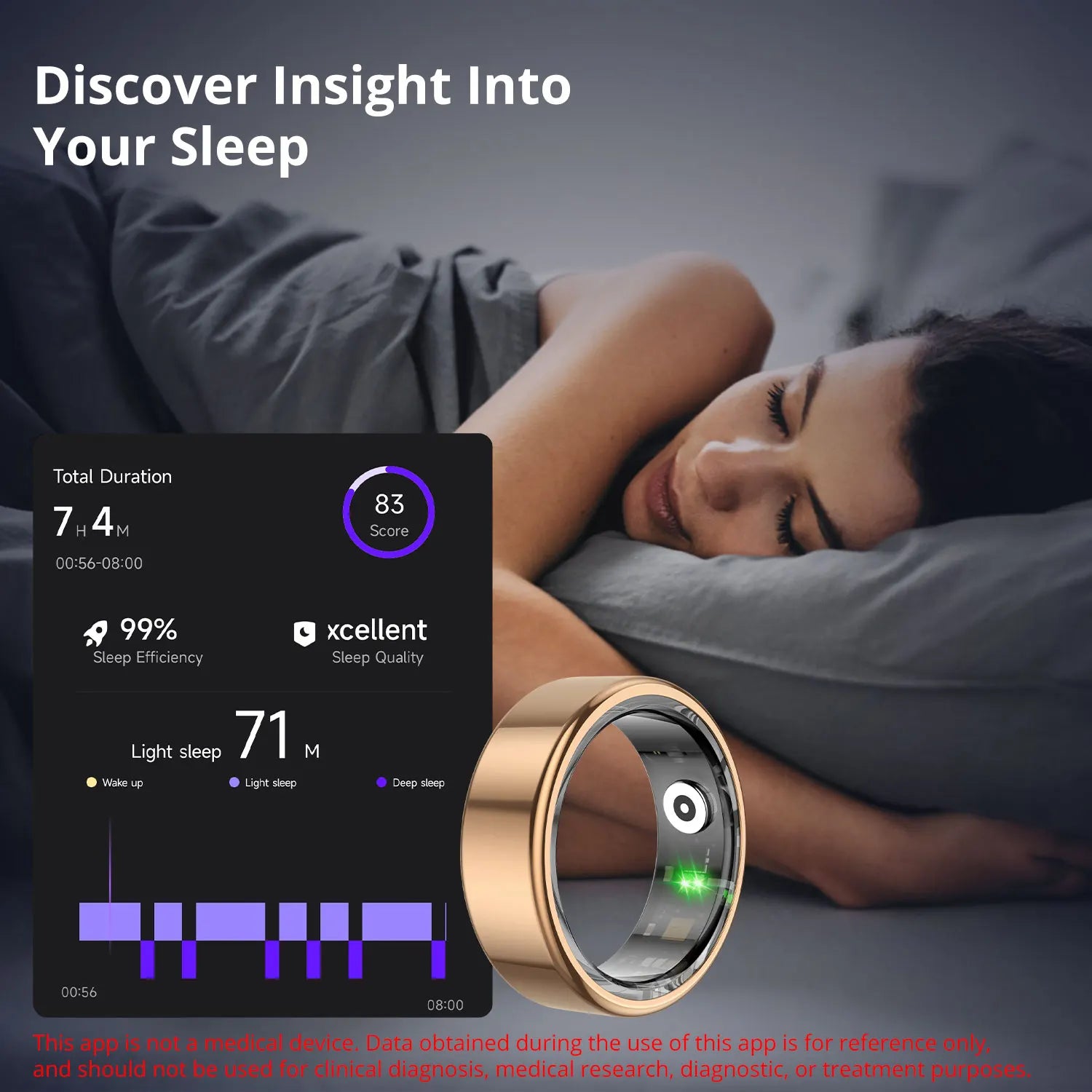 2024 COLMI R02 Smart Ring with Charging Case for Men Women, Battery Life, 39 Days, Health Monitor, 5ATM Waterproof Beauty World Shop