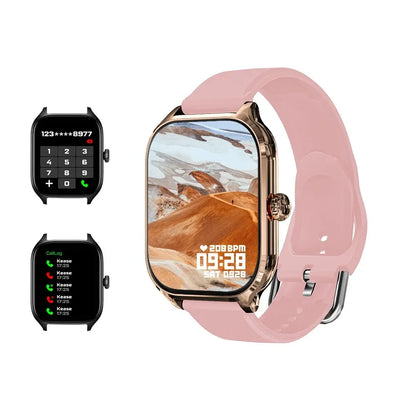 H9 New Smart Watch 2.01 Inch HD Display Answer Make Call Message Preview Sport Modes DIY Dial Weather Forecast For Men Women Beauty World Shop