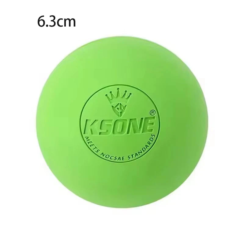 Rubber Fascia Massage Ball Lacrosse Balls Yoga Fitness Exerciser Deep Tissue Muscle Relaxation Foot Back Shoulder Healt Care Beauty World Shop