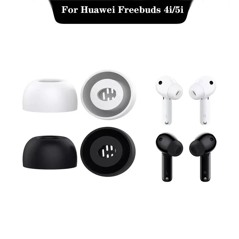 Eartips Earphone Silicone Case For Huawei Freebuds 4i/5i Covers Rubber Ear Pads Caps Cushion Eartips Earphones Accessories