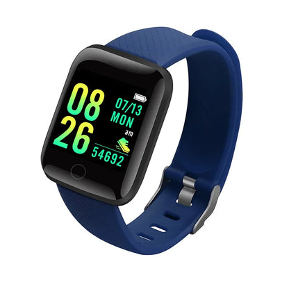 Smartwatch Men Women Wristwatches Smart Watch Message Fitness Monitor Bracelet Birthday Gift Electronic Clock For Android IOS Beauty World Shop
