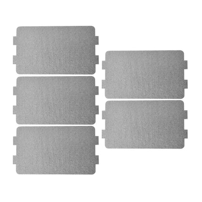 5pcs Universal Microwave Oven Mica Sheet Kitchen Accessories Wave Guide Waveguide Cover Sheet Plates 11.6 X 6.5cm Beauty World Shop