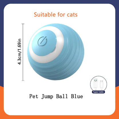 Smart Dog Toys Ball Electronic Interactive Pet Toy Moving Ball USB Automatic Moving Bouncing for Puppy Birthday gift Cat Product Beauty World Shop