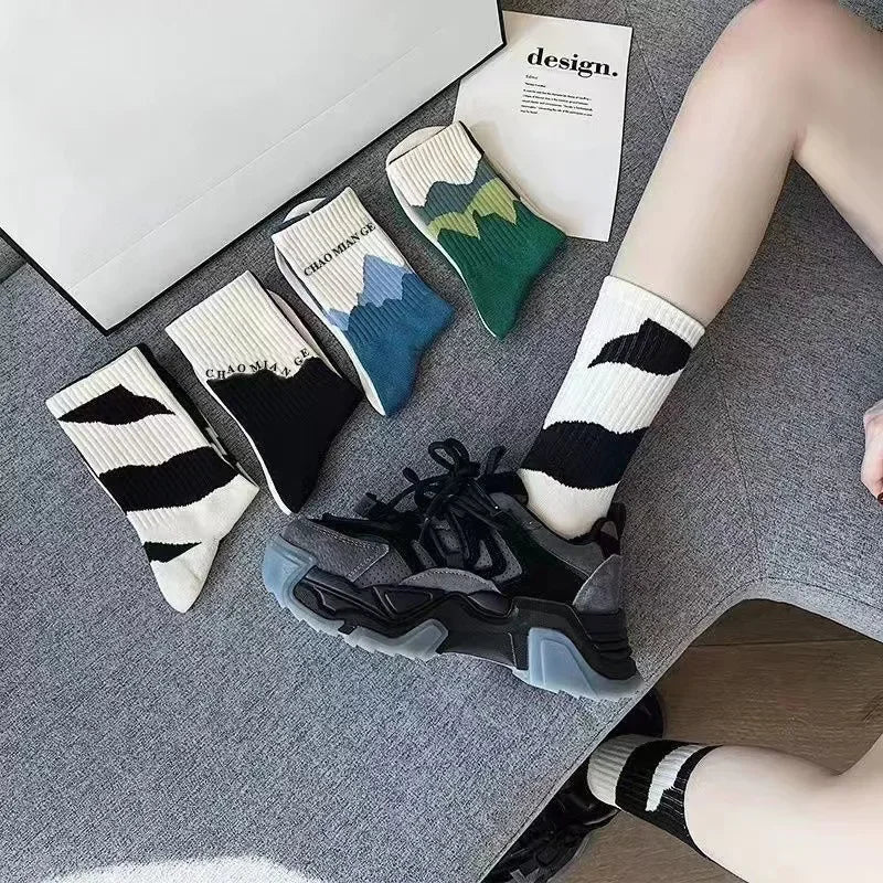 Men's Mid-Calf Cotton Socks 10/5/3 Pairs | Soft Breathable All-Season Crew Socks Solid Color for Daily Work, Sports &Casual Wear Beauty World Shop
