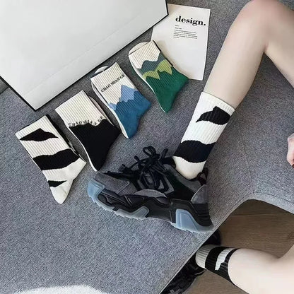 Men's Mid-Calf Cotton Socks 10/5/3 Pairs | Soft Breathable All-Season Crew Socks Solid Color for Daily Work, Sports &Casual Wear Beauty World Shop