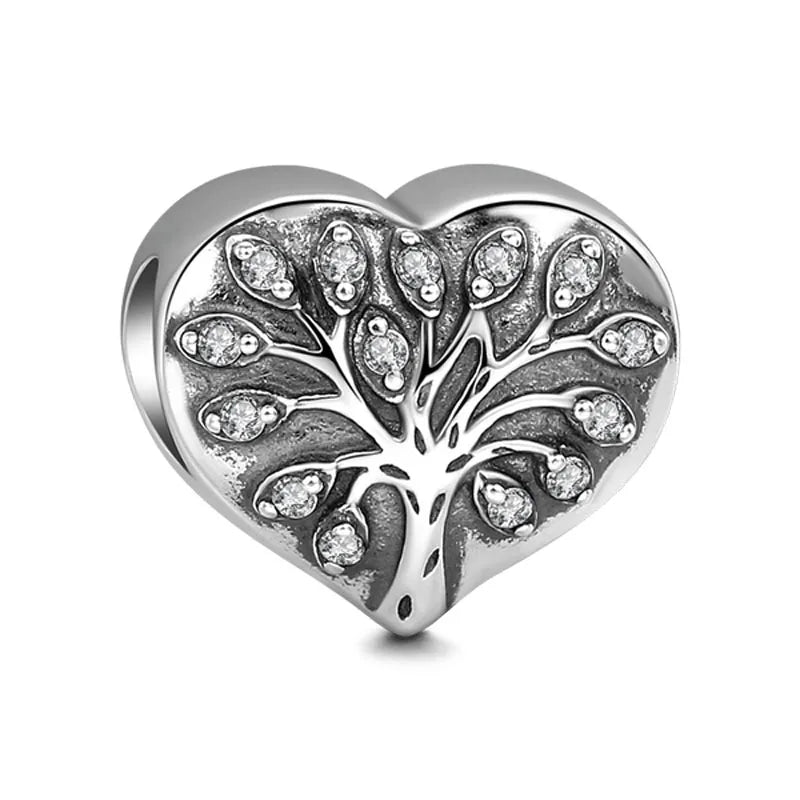 2025 New S925 Silver Spring Ball Bear Cross Pendant Suitable for Original Bracelets DIY Accessories Women's Charm Jewelry Gifts Beauty World Shop