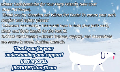 Winter Big Dog Clothes Waterproof Vest Jacket For Small Dogs Cats Outdoor Warm Puppy Coat With D Ring Labrodor Pug Pet Costume Beauty World Shop