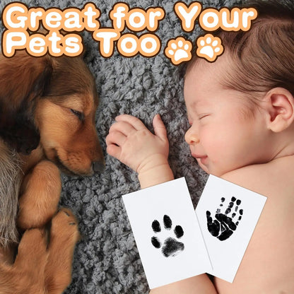 Paw Print Clean Touch Ink Pad, Dog Or Cat Pet Owner Keepsake, DIY Inkless Nose and Pawprint Impression Making Kit Beauty World Shop
