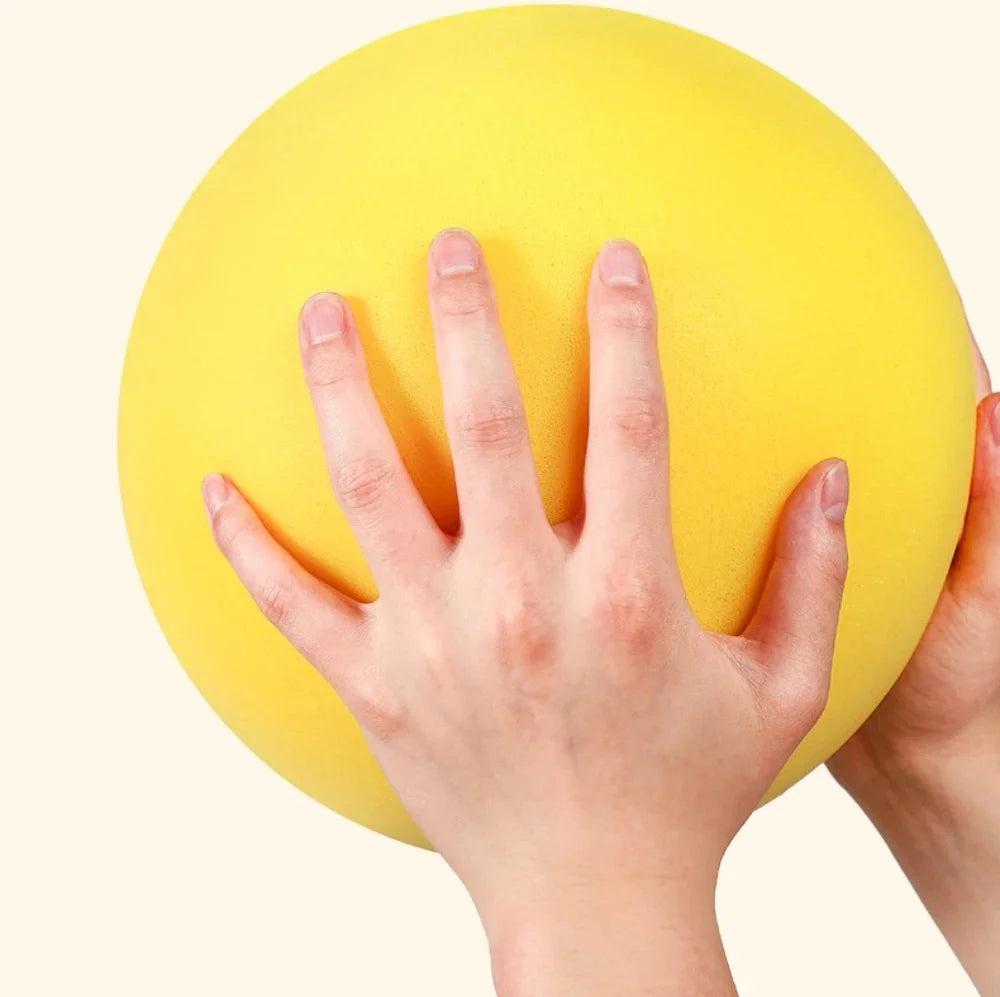 Foam Basketball Kids Silent Basketball Bouncing Mute Silent Ball Bounce Squeezable Mute Bouncing Basketball Beauty World Shop
