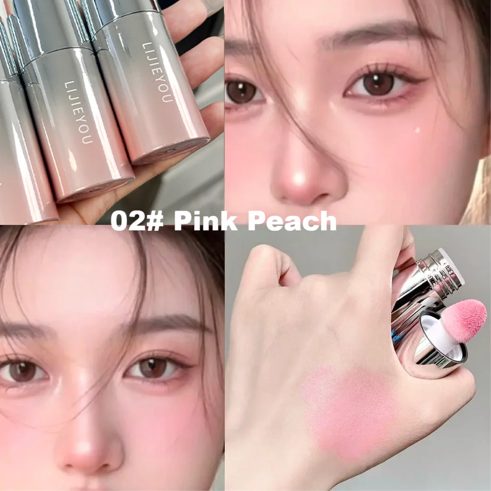 Air Cushion Blush Stick Natural Long-lasting Face Rouge Easy to Apply Makeup Cosmetic for Women Beauty World Shop