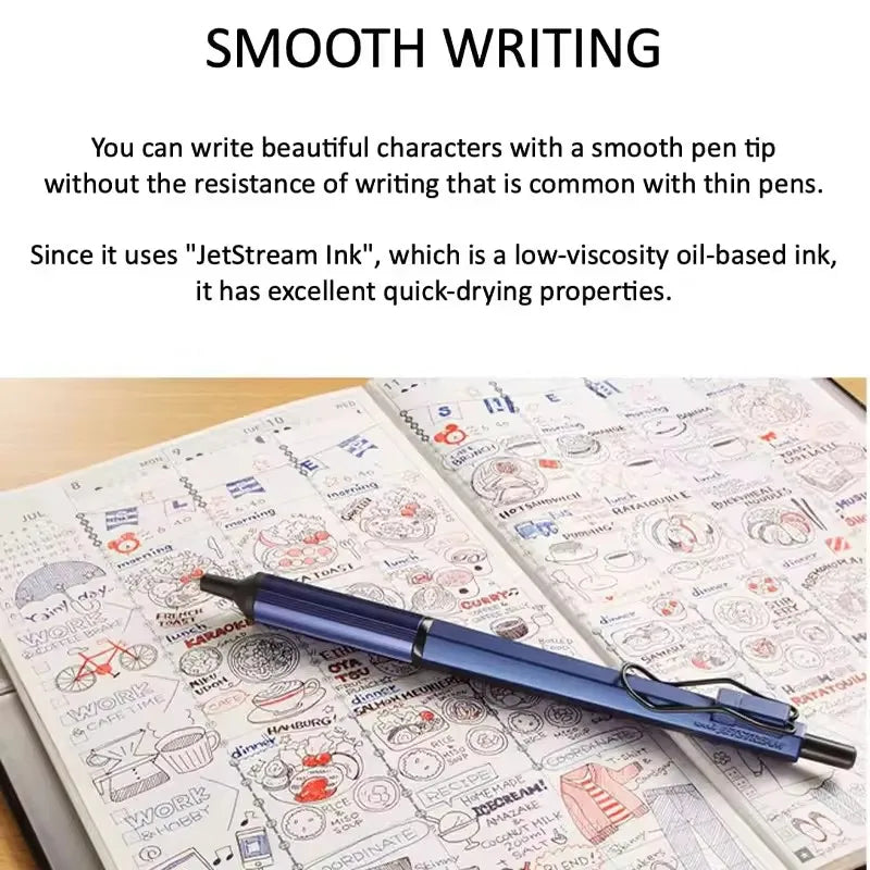 Uni SXN-1003 JETSTREAM EDGE Ballpoint Pens Ultra-fine Luxury Men's Pen, Small-word Annotations Fine Writing Japanese Stationery Beauty World Shop