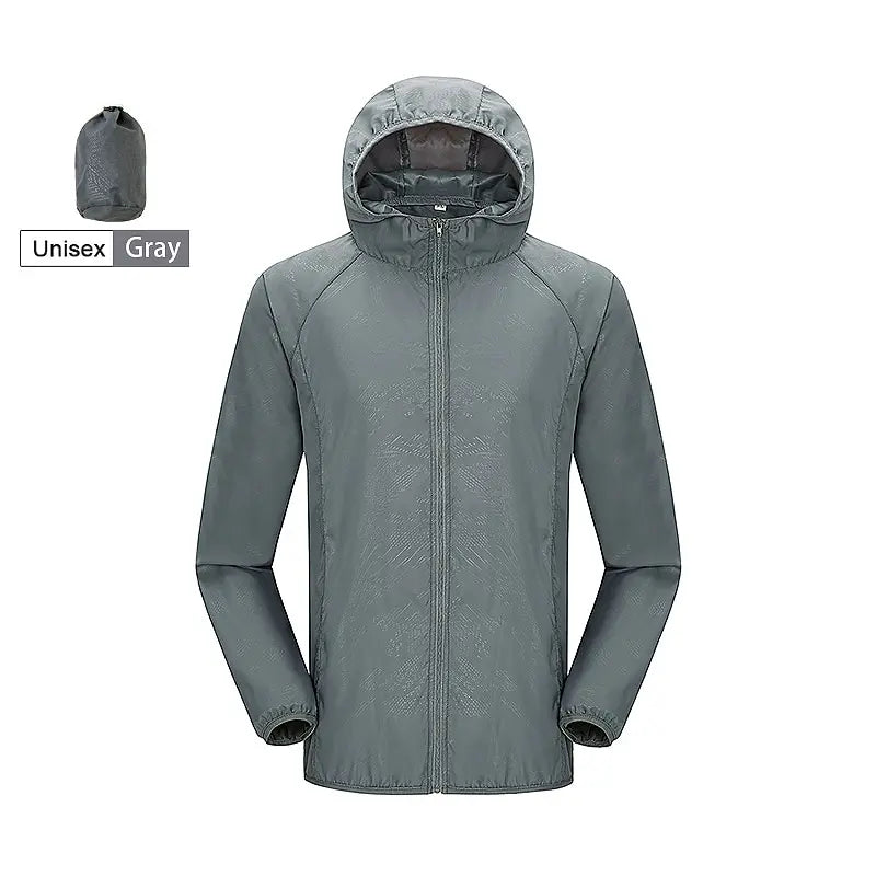 LNGXO Unisex Hiking Jacket Men Women Waterproof Quick Dry Camping Windbreaker Trekking Fishing Rain Coat Outdoor Anti UV Clothes Beauty World Shop