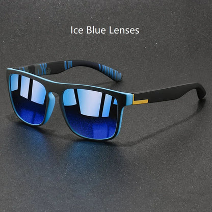 Fashion Vintage Square Sunglasses Men Women Fishing Driving Man Luxury Brand Designer Sun Glasses Anti-Glare Retro Eyewear Beauty World Shop