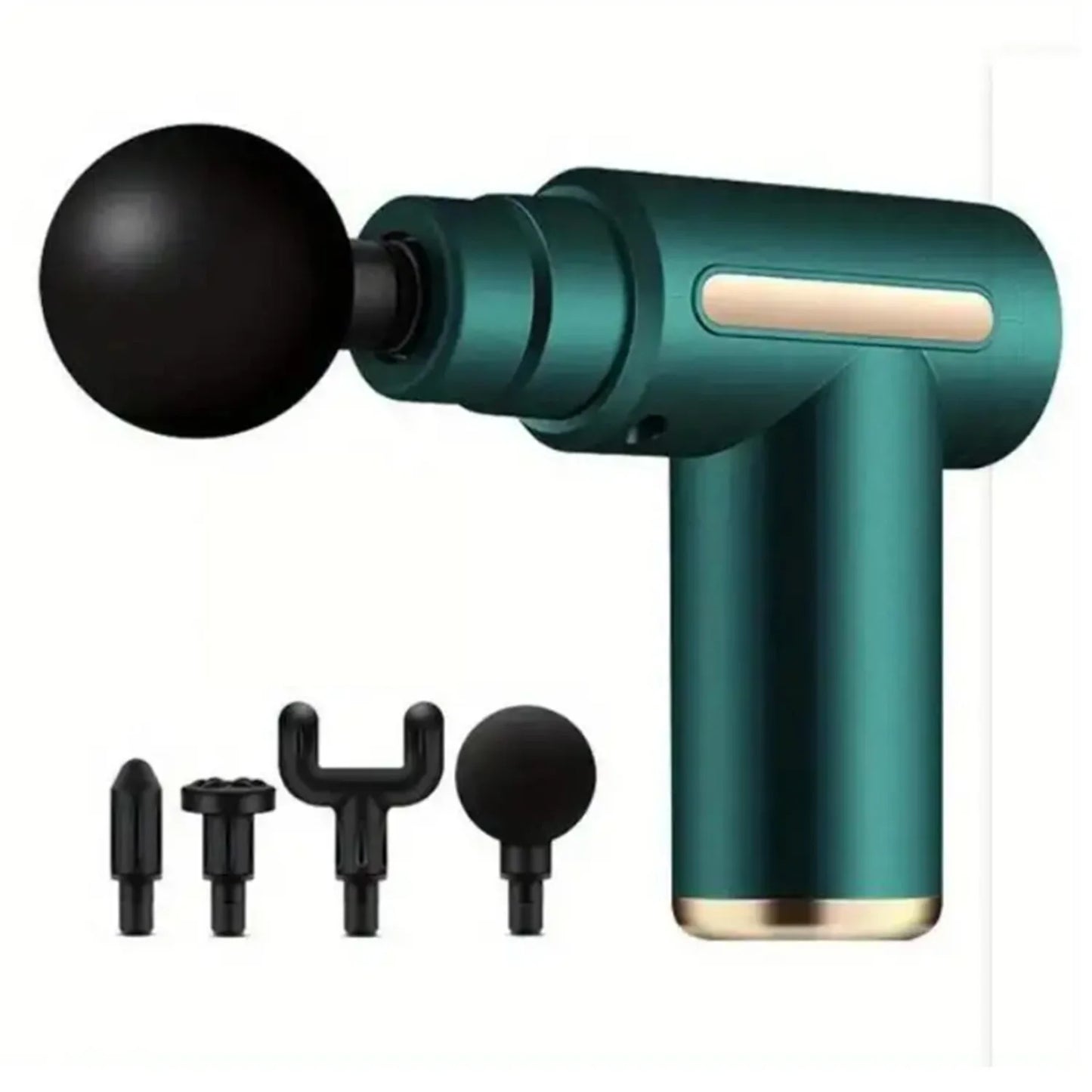 New Upgraded Portable Massage Gun Deep Tissue Muscle Relief Rechargeable Battery, Ideal For Back & Neck,Gift For Everyon Beauty World Shop