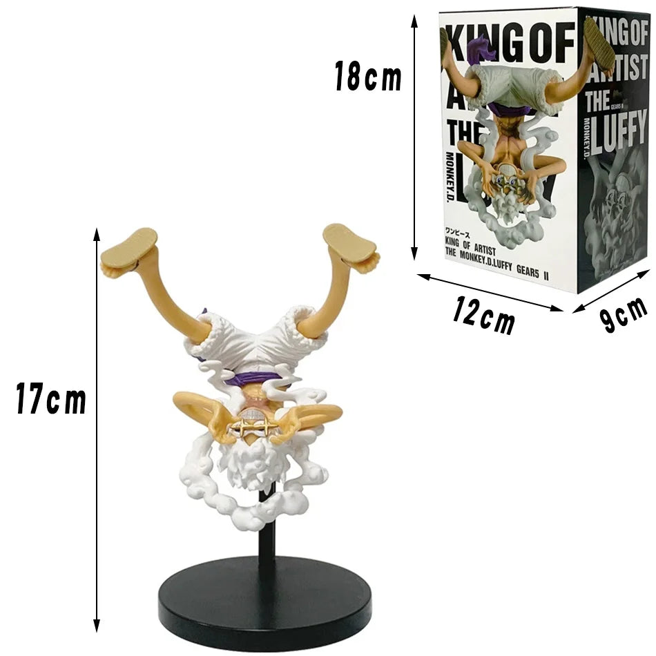 Anime ONE PIECE Figure Toy 18cm Nika Monkey D Luffy Action Figures Dolls Pvc Model Collectible Statue Toy Christmas Gift Beauty World Shop