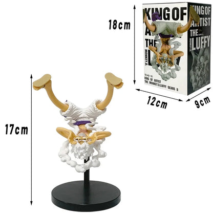 Anime ONE PIECE Figure Toy 18cm Nika Monkey D Luffy Action Figures Dolls Pvc Model Collectible Statue Toy Christmas Gift Beauty World Shop