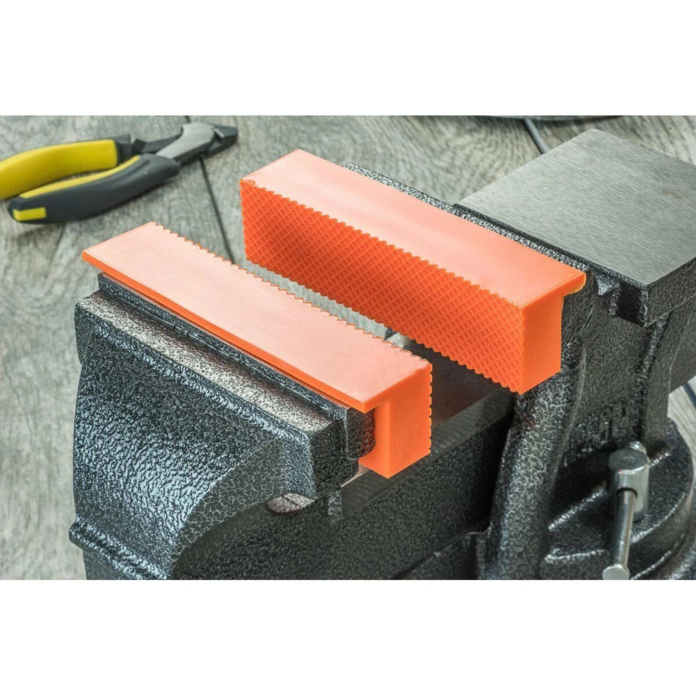2pcs 4/5/6 Inch Magnetic Soft Pad Jaw Rubber For Metal Vise Bench Machine Tools For Metal Vise Bench Machine Tools Beauty World Shop