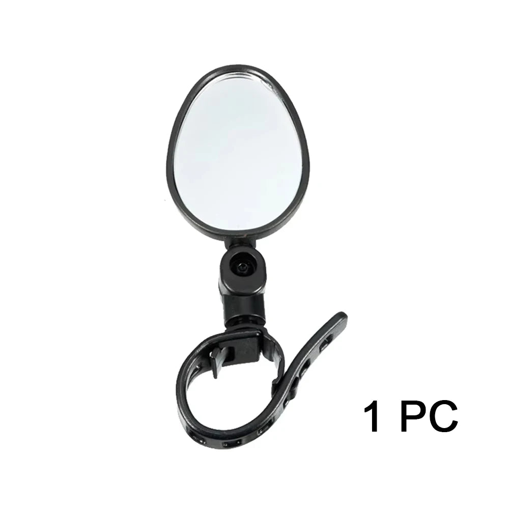 2PCS Bicycle Rearview Mirror 360 Degree Adjustable Rotatable Universal Cycling Handlebar Rear View Mirrors for MTB Road Bike Beauty World Shop