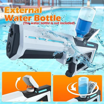 Electric Water Guns For Adults Powerful Squirt Automatic Water Suction Water Blasters Summer Outdoor Beach Toy For boys Kid Gift Beauty World Shop