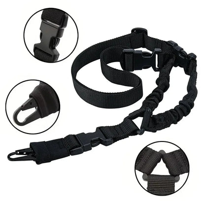 2025 Outdoor Tactical Harness Single-Point CS Gun Rope Diagonal Safety Rope Unisex Camouflage Tactical Belt for Hunting Sports Beauty World Shop