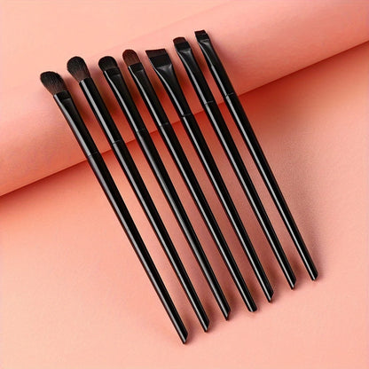Ultra-Thin Eyebrow Brush Set -3Pcs Angled Precision Eyeliner MakeupBrushes, Synthetic Bristles Slanted Eyeshadow Eye Brow Tintin Beauty World Shop