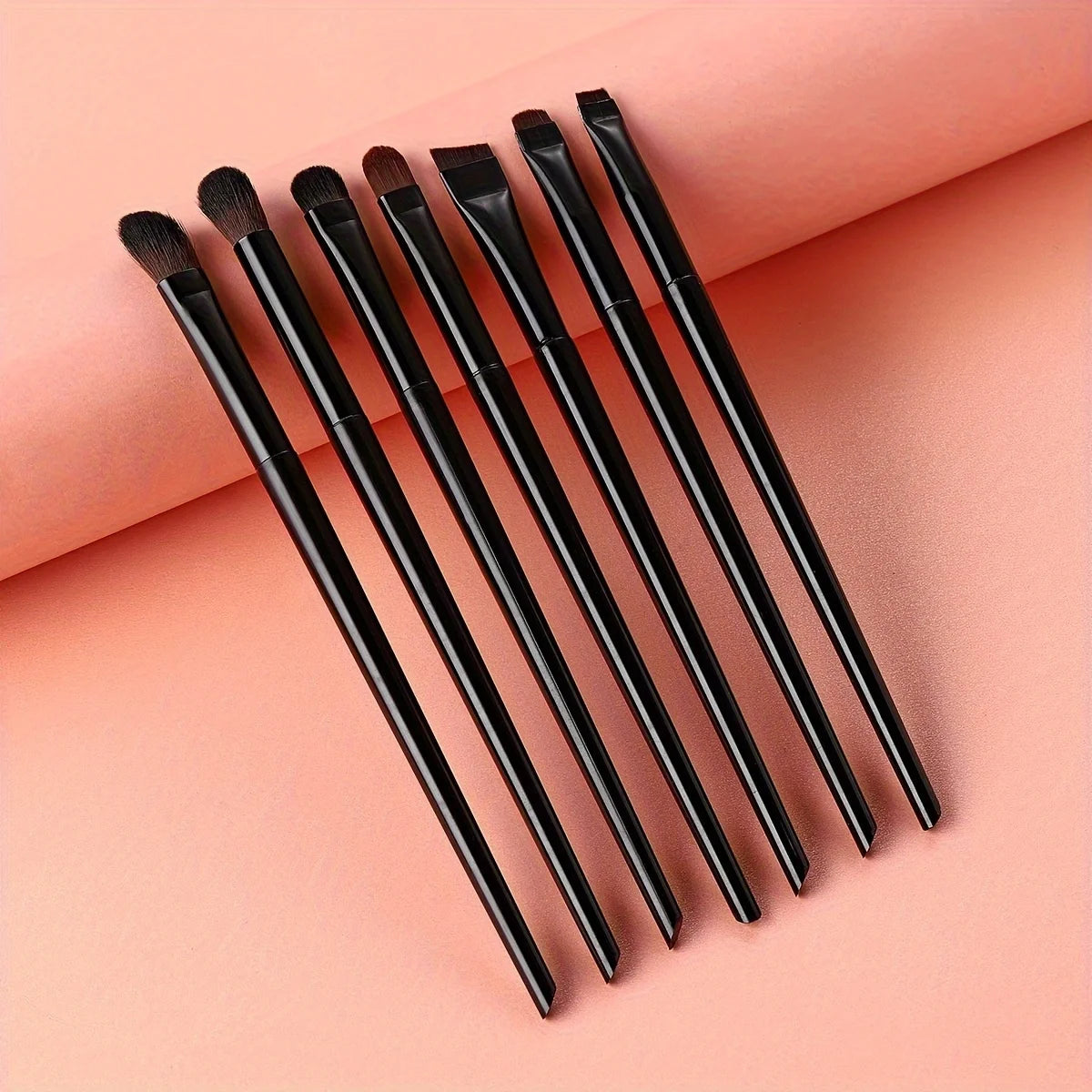 Ultra-Thin Eyebrow Brush Set -3Pcs Angled Precision Eyeliner MakeupBrushes, Synthetic Bristles Slanted Eyeshadow Eye Brow Tintin Beauty World Shop
