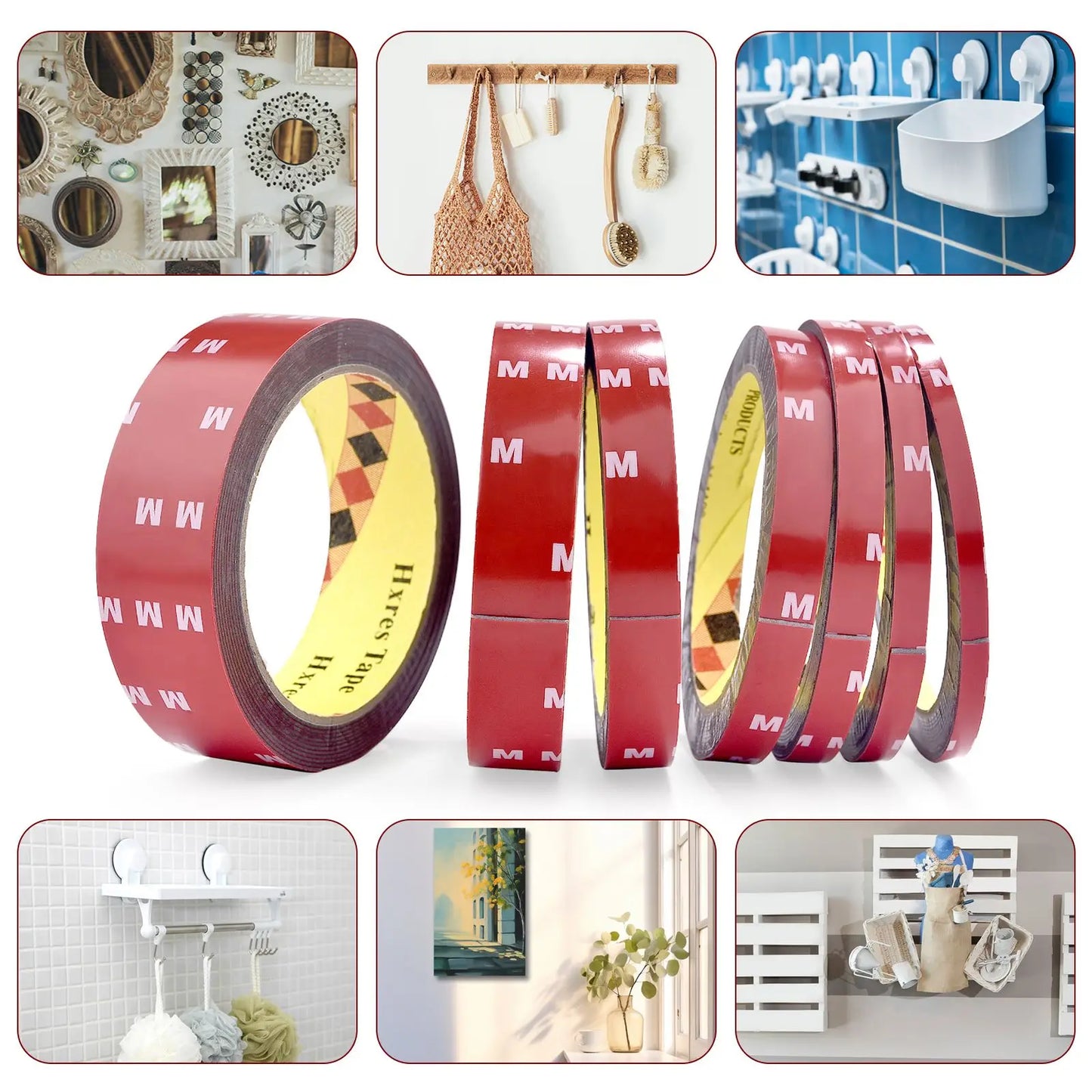 3Meters Strong Double Sided Adhesive Tape With High Viscosity For Automotive Use High Temperature Resistant Fixed Adhesive Patch Beauty World Shop