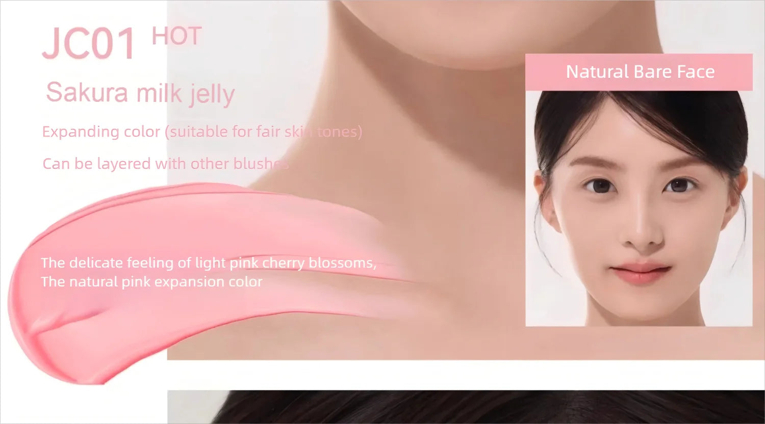 AZTK JC04 Water To Powder Liquid Blush Soft Matte Natural Flush Brightening Cheek Tint Lightweight Blendable Waterproof Makeup Beauty World Shop