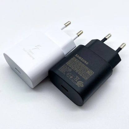 Samsung 25W Super Fast Charger Usb Type C Cargador Adapter For Galaxy S24 S23 S20 S21 S22 Plus A54 A34 Adapter Z Flip Fold 5 6 4 Beauty World Shop