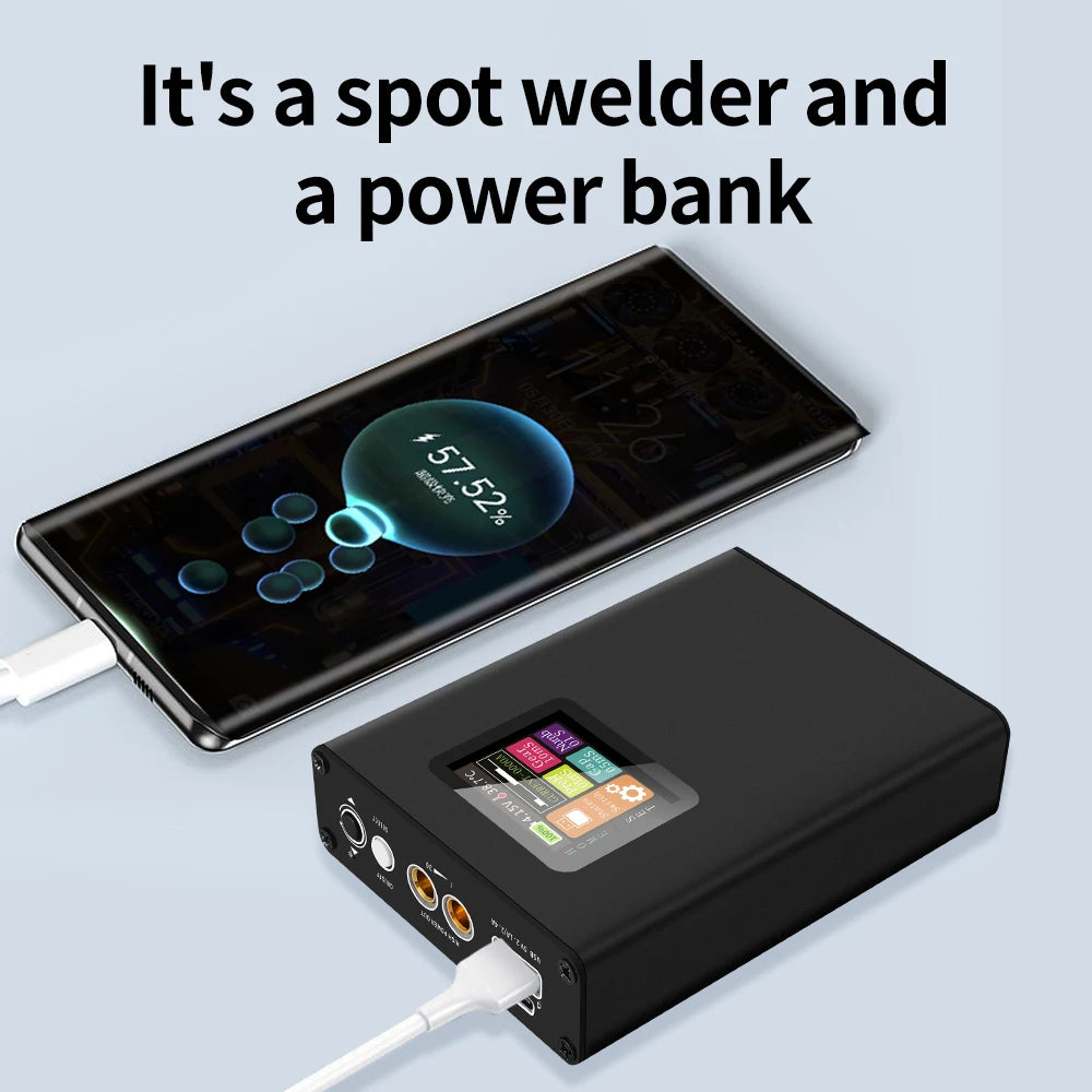 Digital Display Spot Welder 0.1-0.25MM Nickel Welding Handheld Protable Machine 30 Gear 18650 Lithium Battery Spot Welding Kit Beauty World Shop