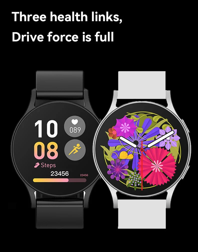 LAXASFIT 2025 New Smart Watch 6 Bluetooth Call Sports Health Monitoring Men Women Smart Watch Gift For Android IOS Beauty World Shop