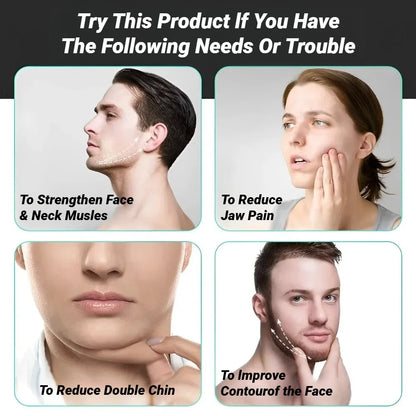 U Shape New Facial Jaw Exerciser And Neck Toning Jawline For Men Women Face Muscle Trainin Resistance Levels Double Chin Reducer Beauty World Shop