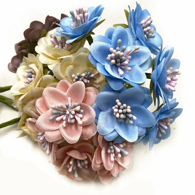 400pcs 2mm Moulti Options Artificial Flower stamen Mini Pearl Floral pistil For Wedding Party Home Decoration DIY Accessories Beauty World Shop