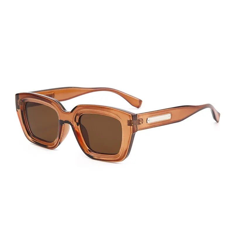 2023 Retro Square Sunglasses UV400 Protection Fashion Eyewear for Men Women Outdoor Shades Beauty World Shop