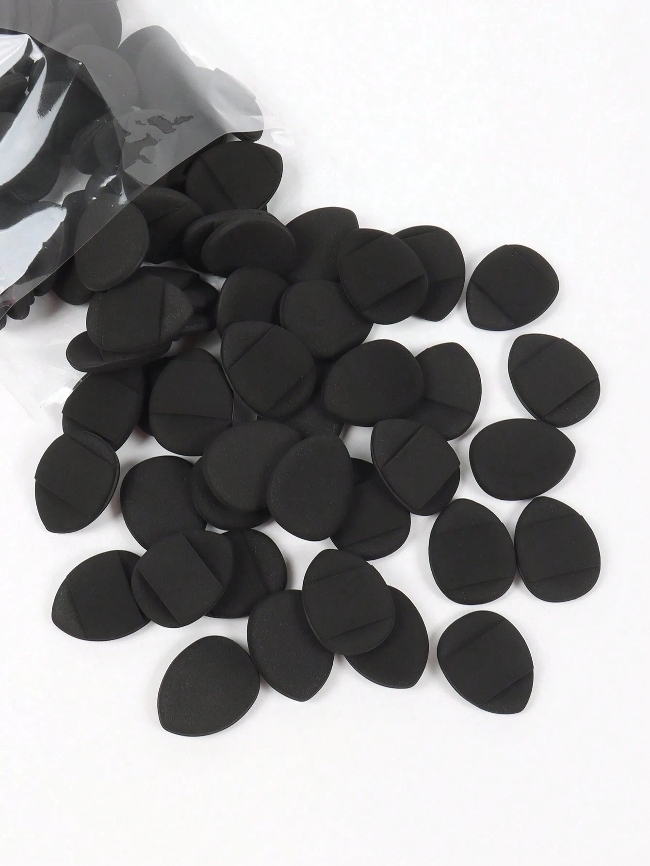 10/50Pcs Finger Cushion Powder Puff,With Air Cushion Powder Puff, Latex-Free Blending Sponge And Makeup Puff Beauty World Shop