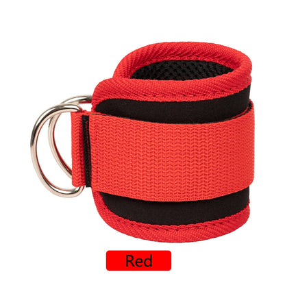 Fitness Ankle Straps Adjustable D-Ring Support Cuffs Gym Leg Strength Workouts Pulley With Buckle Sports Guard Safety Abductors Beauty World Shop