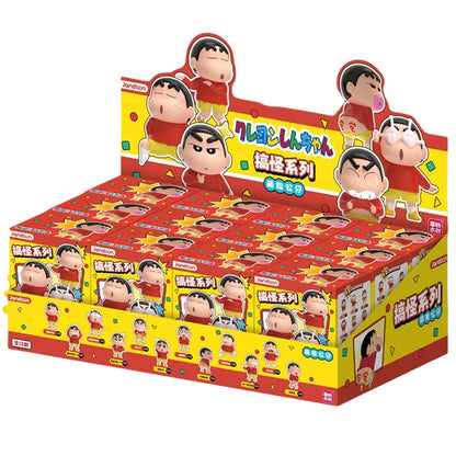 Crayon Shin-Chan Anime Figures Creative Peripheral Dinosaur Diary Baby Rice Grains Doll Model Blind Boxs Toys Children's Gifts Beauty World Shop