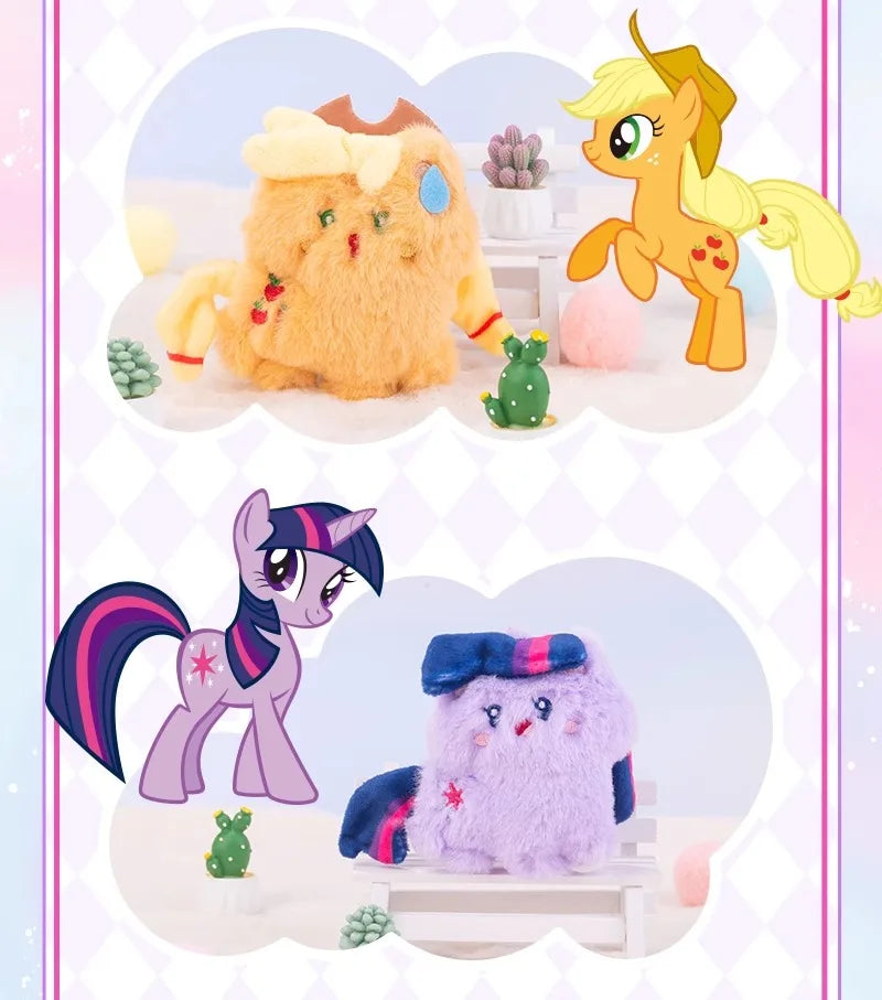 My Little Pony Series Blind Box Pendant V1 V2 V3 V4 Genuine Trendy My Little Pony Plush Doll Cute Pendant Holiday Gift Beauty World Shop