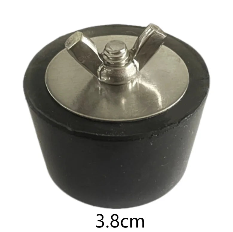 Rubber Winter Antifreeze Pool Plugs - Expandable Winterizing Stoppers with SS Screws for Pipe Sealing - Pool Accessories Beauty World Shop