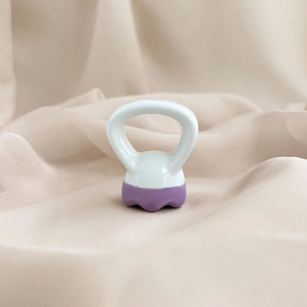 Massage Gua Sha Plate Ceramic Guasha Massage Board Ring Shape Skin Tightening Compact Ergonomic for Face Head Shoulder Knee Beauty World Shop
