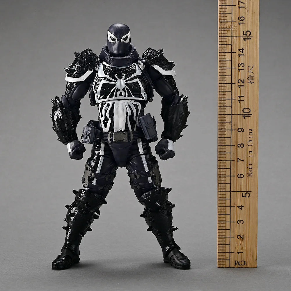 Amazing Yamaguchi Marvel Venom Agent series KO Articulated Action Figure Model Kit Desktop Ornament Collectible statue Toys Gift Beauty World Shop