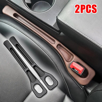 2Pcs Car Seat Gap Filler Seat Crevice Storage Box Bag Between Seats Console Organizer Decoration Interior Auto Accessories Beauty World Shop