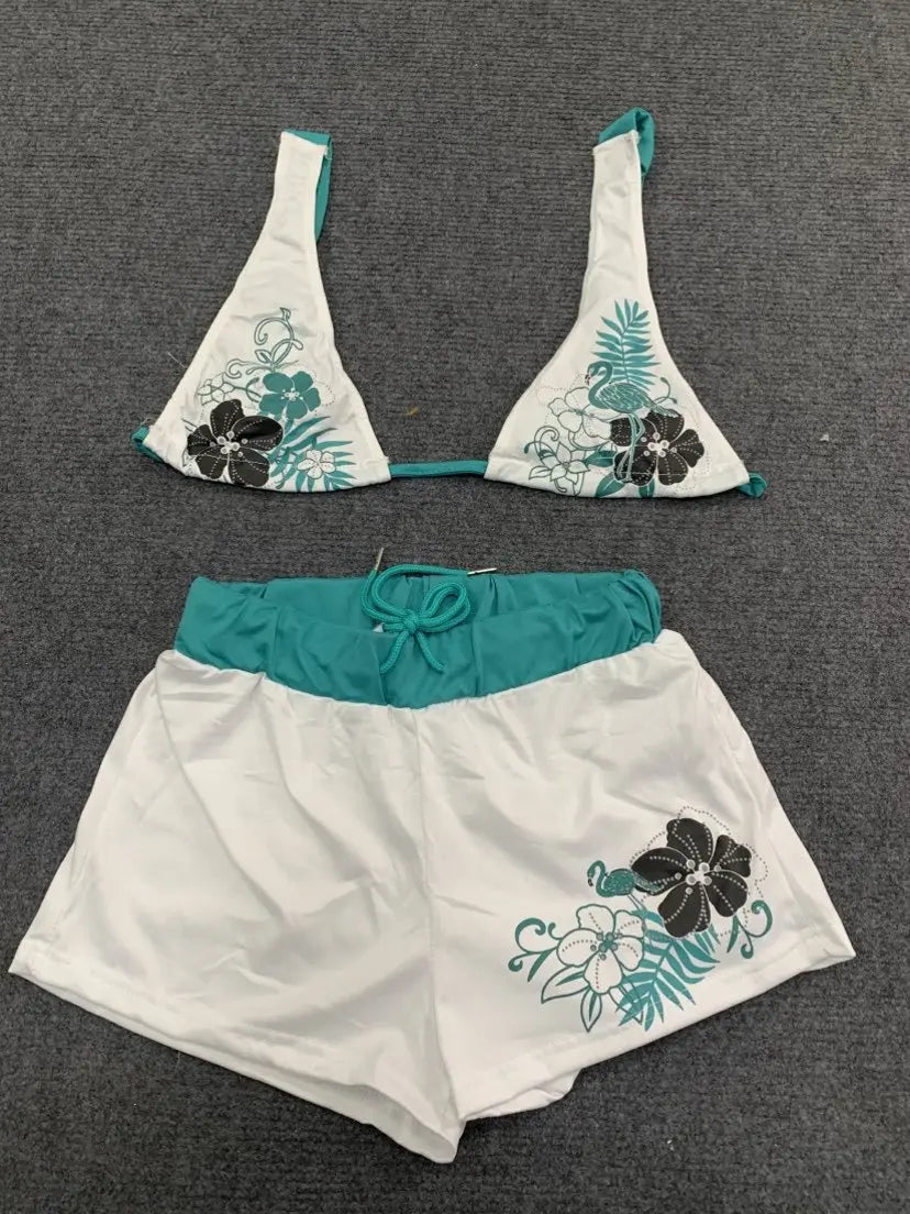 Spring and Summer Fashion Trend: Y2K Sexy Bikini - Ins European and American Niche Design, Figure-Hugging Swimsuit Set Beauty World Shop